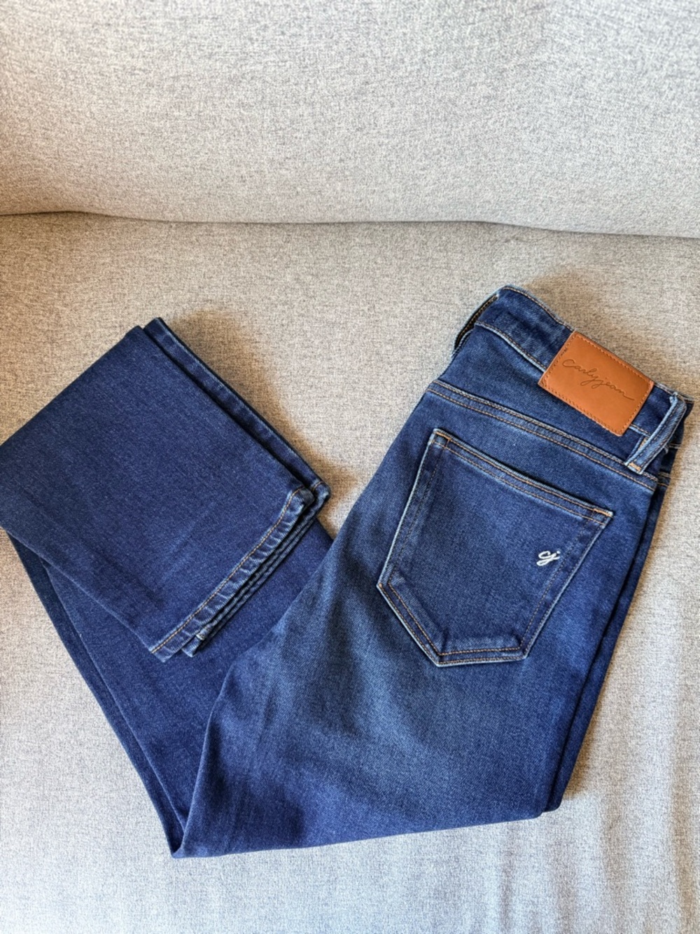 CJLA Brooke Dark Blue Denim Jeans with Back Pocket Stitching